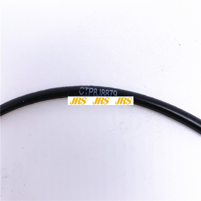 8J8879 ORING BACK UP BLACK RUBBER NBR70 90 برای آب بند سیلندر هیدرولیک لودر