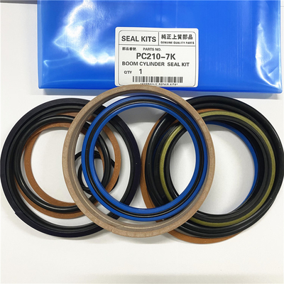 PC210 7 6D102 6D95 PC200 کیت آب بند سیلندر هیدرولیک بیل مکانیکی بازو بوم سطل