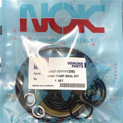 کیت مهر و موم پمپ اصلی هیدرولیک Rubber UH07 7 HPV125 دریچه کنترل بوم سیلندر کیت مهر و موم