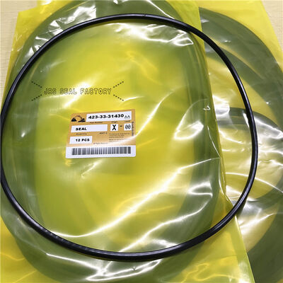 423-33-31430 4233331430 حلقه پشتیبان مشکی NBR برای کیت بیل مکانیکی سیلندر هیدرولیک