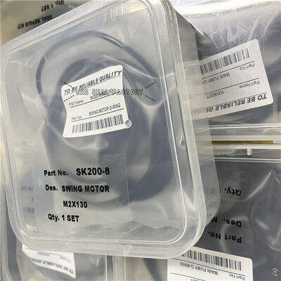 کیت مهر و موم بیل مکانیکی سیلندر هیدرولیک کیت مهر و موم موتور چرخشی SK200-8 M2X130