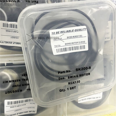 کیت مهر و موم بیل مکانیکی سیلندر هیدرولیک کیت مهر و موم موتور چرخشی SK200-8 M2X130