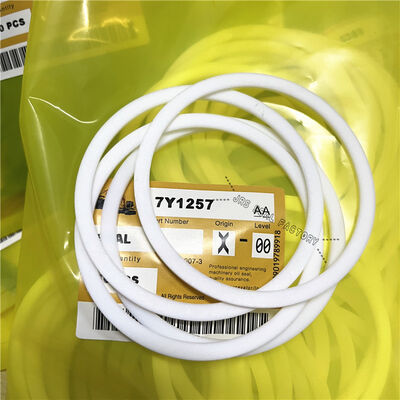 7Y1257 7Y-1257 کیت آب بند سیلندر لودر هیدرولیک فرمان لیفت تیفت آب بند پشتیبان PTFE سفید